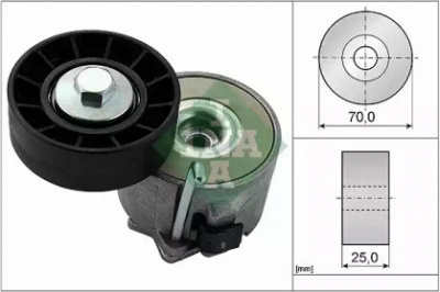 WILMINK GROUP wg1253464 -  Натяжная планка, поликлиновой ремень